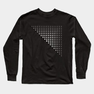 raster triangle design Long Sleeve T-Shirt